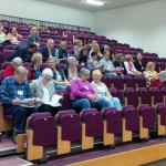 Die Lecture Hall füllt sich. Bild: Walter Greulich