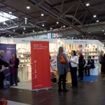 Der Gemeinschaftsstand von VFLL und BücherFrauen auf der Leipziger Buchmesse 