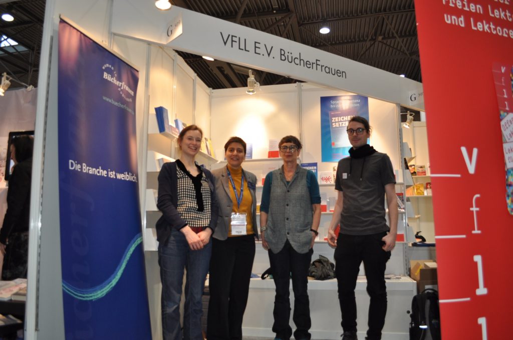 Lektorenverband VFLL auf der Leipziger Buchmesse Stand