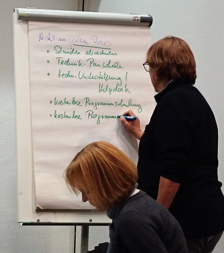 Themenabend Lektorenverband VFLL Lektorat und Technik München Ursula Welsch
