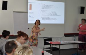 Lektorenverband VFLL auf dem Self-Publishing-Day 2018-Workshop Cordula Natusch und Susanne Pavlovic