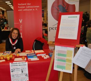 VFLL-Stand auf der BuchBerlin 2018